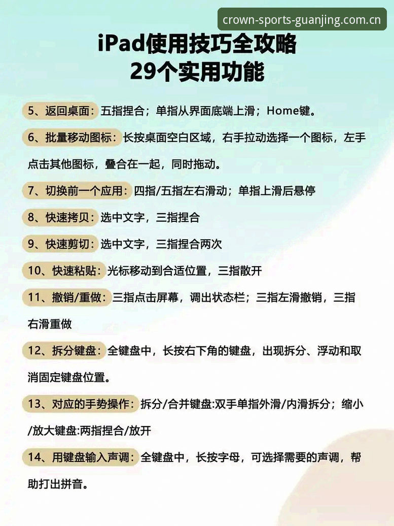 冠竞体育平台新手必备安全指南：从下载到使用的全流程实用技巧